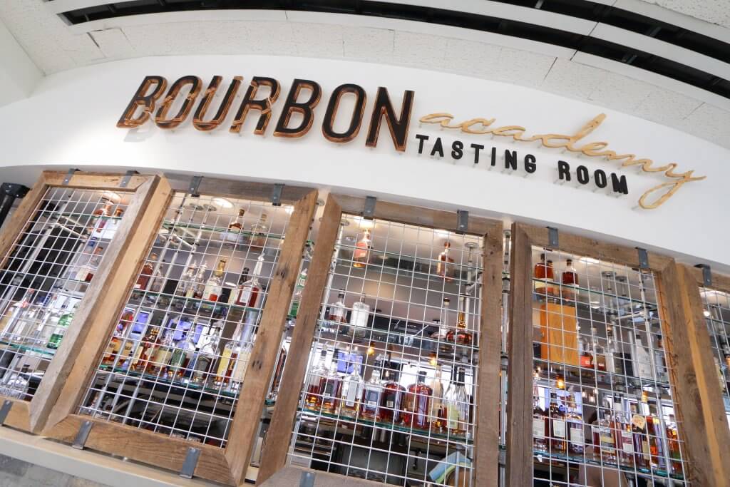 Bourbon Academy Tasting Room at Louisville Muhammad Ali International Airport