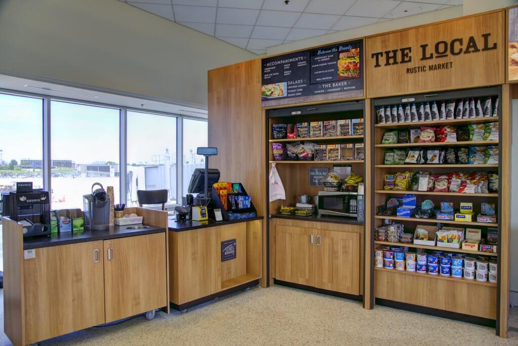 The Local Rustic Market at Louisville Muhammad Ali International Airport