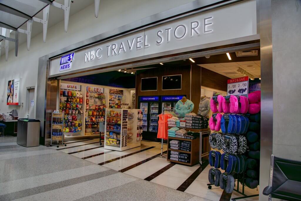 NBC Travel Store in Louisville Muhammad Ali International Airport