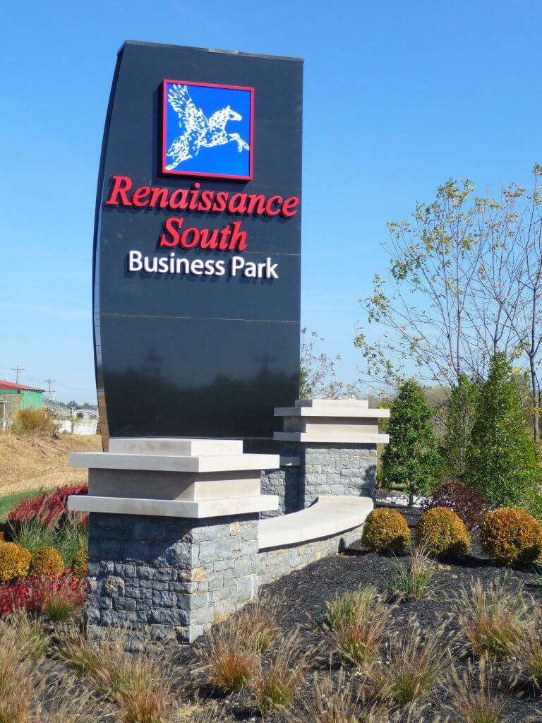 Renaissance South Business Park sign