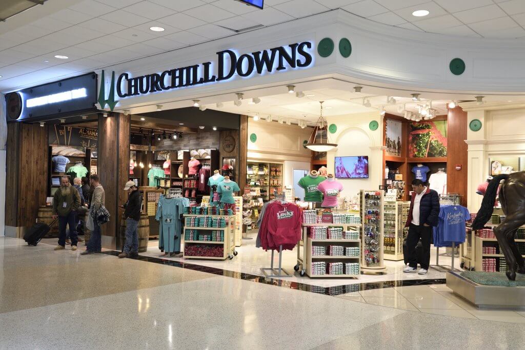 Churchill Downs store at Louisville Muhammad Ali International Airport
