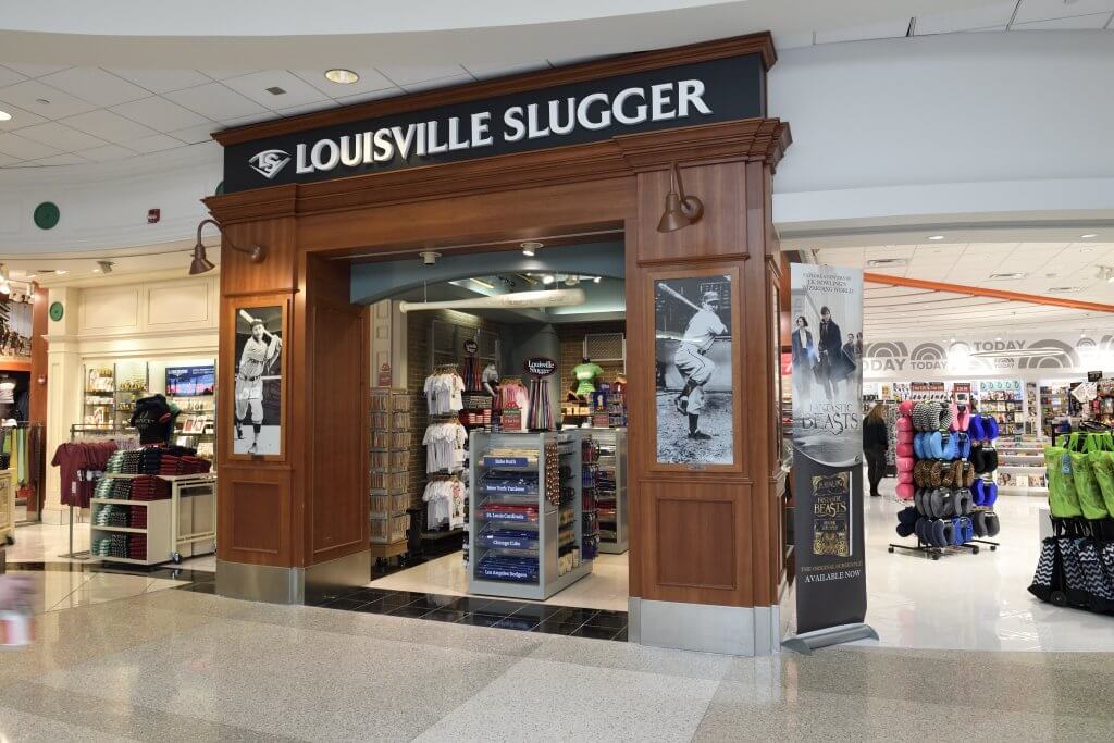 Louisville Slugger store at Louisville Muhammad Ali International Airport